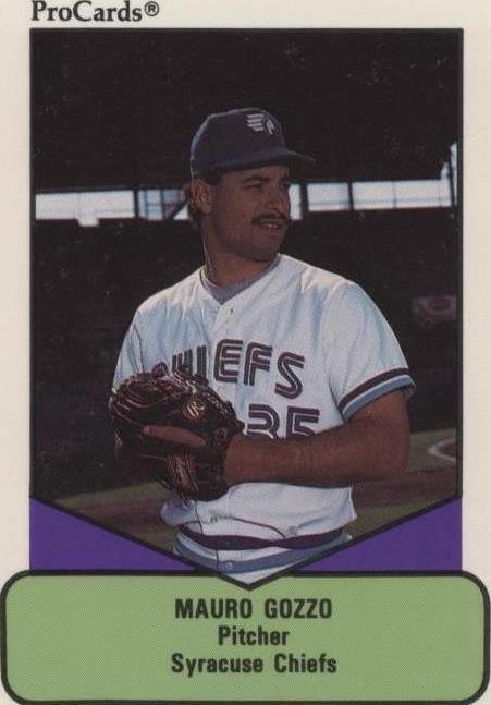 1990 ProCards AAA Future Stars - Mauro Gozzo #345
