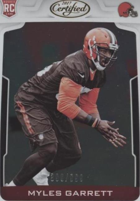 2017 Panini Certified Myles Garrett #136