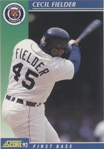 1992 Score - Cecil Fielder #50