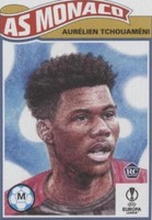 2021 Topps UCL Living Set Aurelien Tchouameni #408