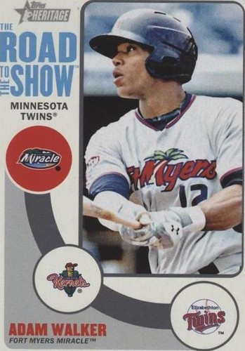 2014 Topps Heritage Minor League Edition - Adam Walker #RTTS-AW