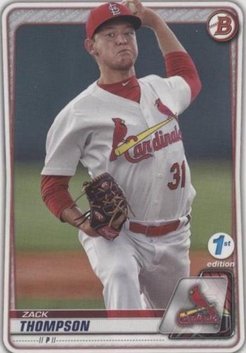 2020 Bowman 1st Edition - Zack Thompson #BFE-6