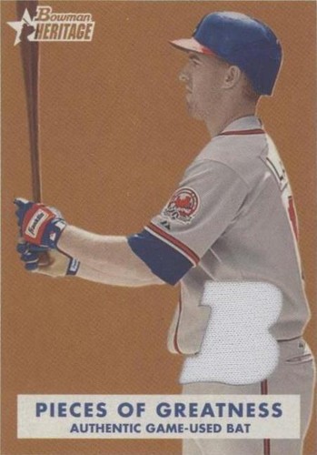 2006 Bowman Heritage - Adam LaRoche #PG-AL