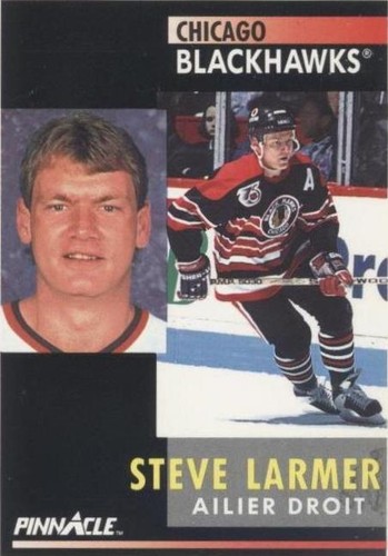 1991-92 Pinnacle French - Steve Larmer #29