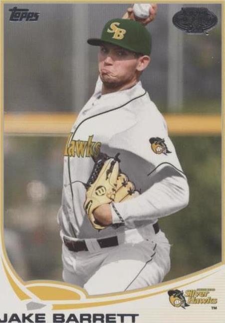 2013 Topps Pro Debut - Jake Barrett #122