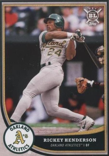 2018 Topps Big League - Rickey Henderson #346