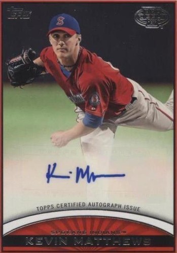 2012 Topps Pro Debut - Kevin Matthews #PDA-KM