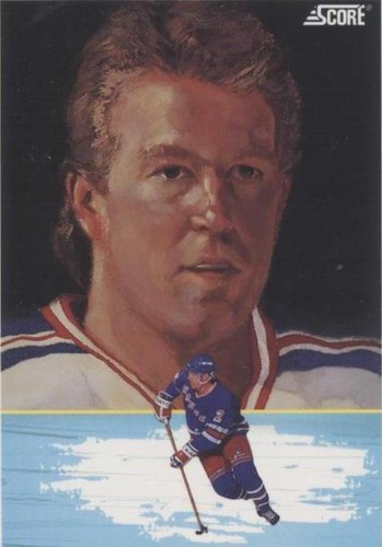 1991-92 Score American - Brian Leetch #343