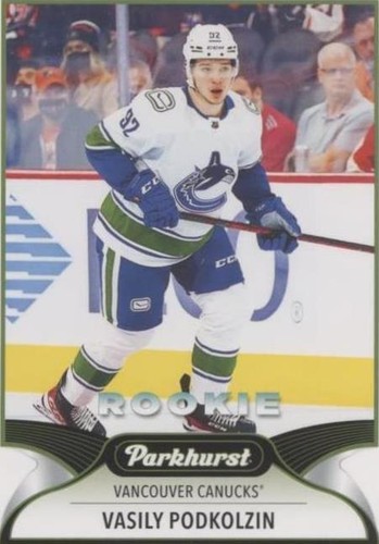 2021-22 Upper Deck Parkhurst - Vasily Podkolzin #299