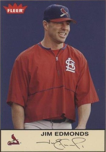 2005 Fleer Tradition - Jim Edmonds #125