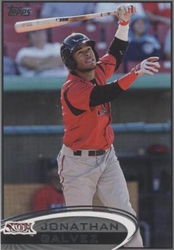 2012 Topps Pro Debut - Jonathan Galvez #50