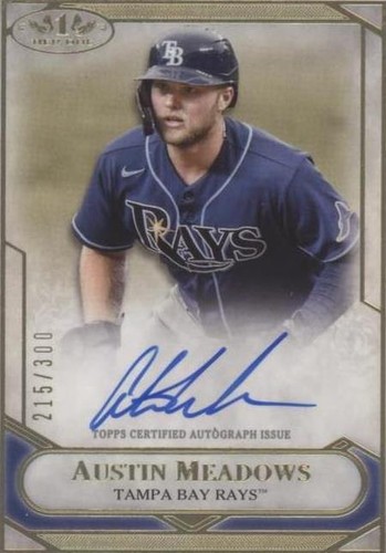 2021 Topps Tier One - Austin Meadows #T1TA-AME