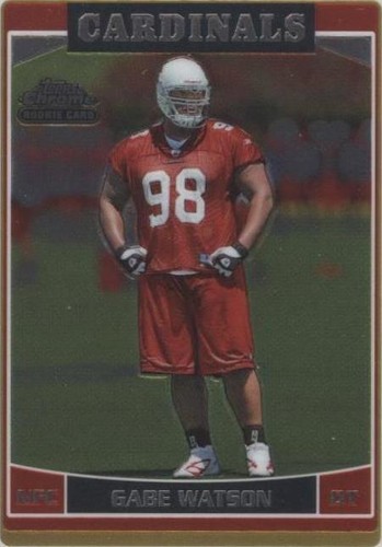 2006 Topps Chrome Gabe Watson #203