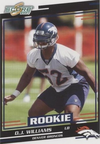 2004 Score D.J. Williams #386
