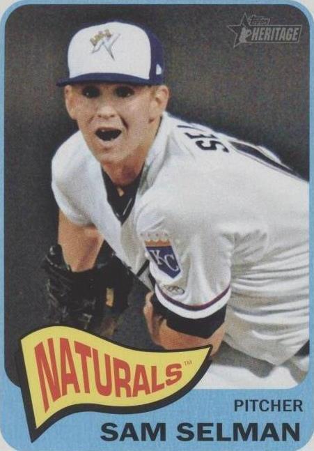 2014 Topps Heritage Minor League Edition - Sam Selman #75