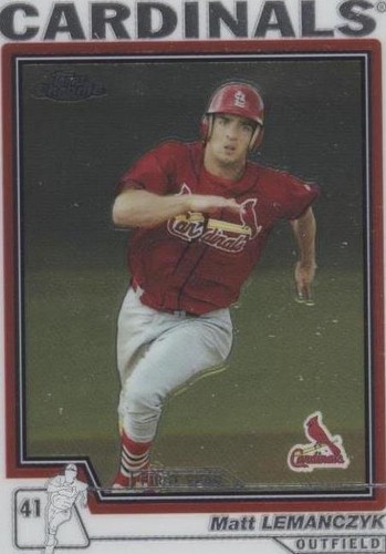 2004 Topps Chrome Traded & Rookies - Matt Lemanczyk #T161