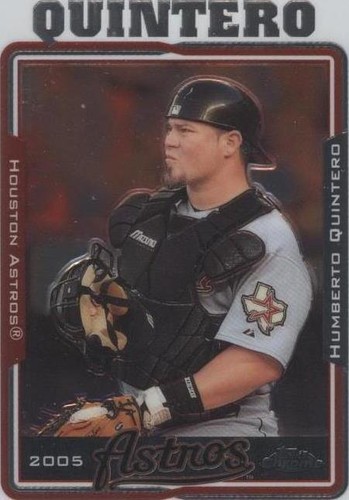 2005 Topps Chrome Update & Highlights - Humberto Quintero #UH17