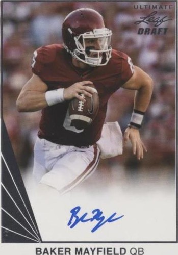 2018 Leaf Ultimate Draft Baker Mayfield #BA-BM1
