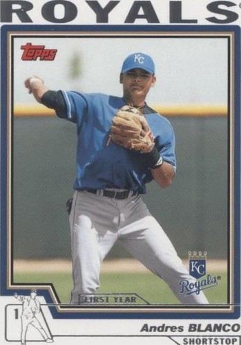 2004 Topps Traded and Rookies - Andres Blanco #T114