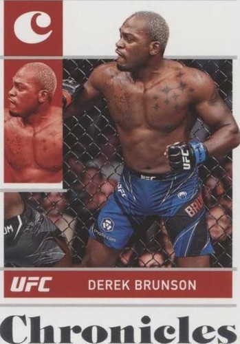 2022 Panini Chronicles UFC - Derek Brunson #13