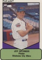 1990 ProCards AAA Future Stars - Jeff Satzinger #679