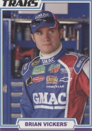 2006 Press Pass Traks - Brian Vickers #35