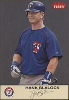 2005 Fleer Tradition - Hank Blalock #106