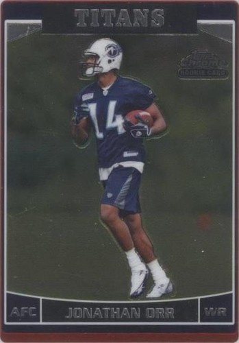 2006 Topps Chrome Jonathan Orr #198