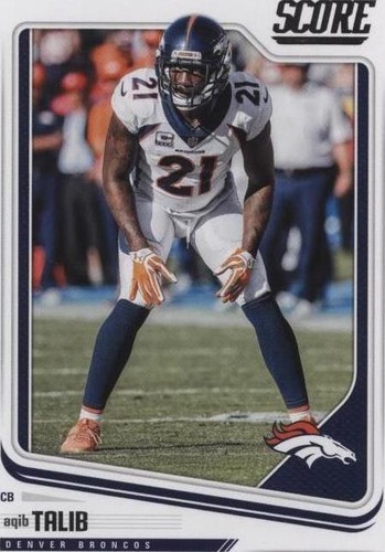 2018 Score Aqib Talib #100