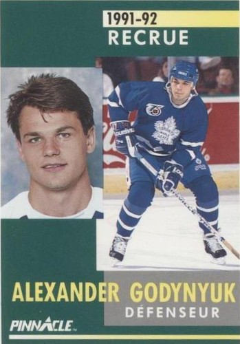 1991-92 Pinnacle French - Alexander Godynyuk #318