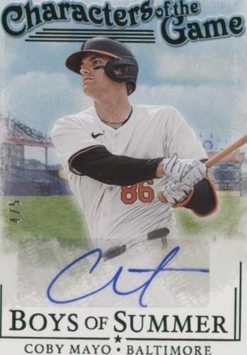 2024 Panini Boys of Summer - Coby Mayo #CGS-CM