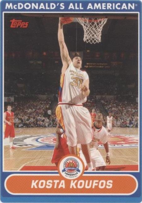 2007-08 Topps McDonald's All American - Kosta Koufos #KK