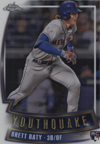 2023 Topps Chrome - Brett Baty #YQ-23