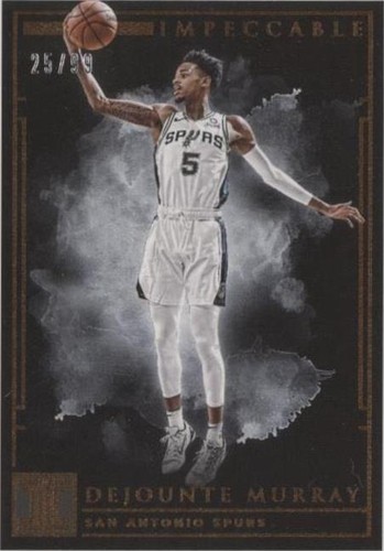 2018-19 Panini Impeccable - Dejounte Murray #10
