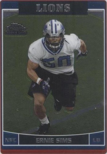 2006 Topps Chrome Ernie Sims #191