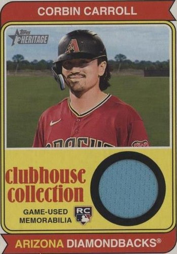 2023 Topps Heritage - Corbin Carroll #CCR-CCA