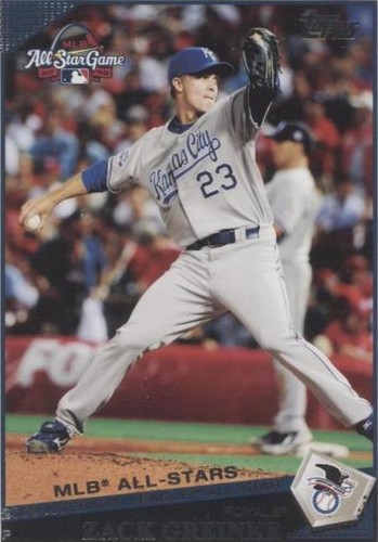 2009 Topps Updates & Highlights - Zack Greinke #UH186