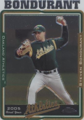 2005 Topps Chrome Update & Highlights - Steven Bondurant #UH151
