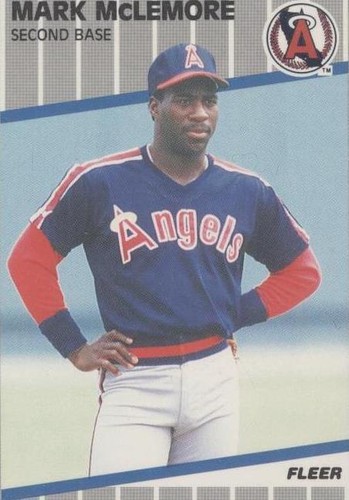 1989 Fleer - Mark McLemore #484