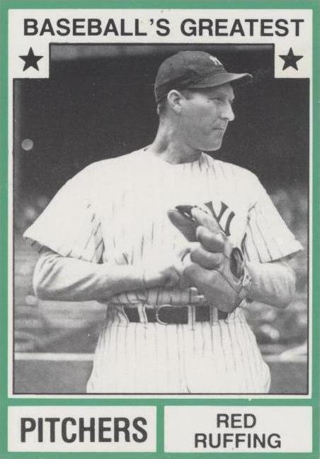 1982 TCMA Baseball's Greatest - Red Ruffing #1982-28