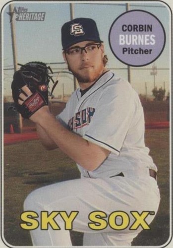 2018 Topps Heritage Minor League Edition - Corbin Burnes #124