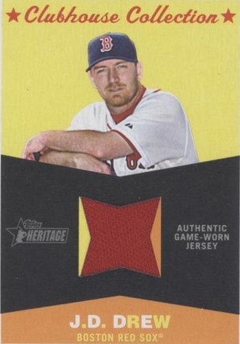 2009 Topps Heritage - J.D. Drew #CC-JD
