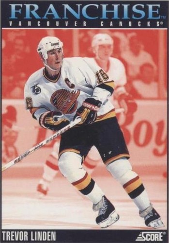 1992-93 Score - Trevor Linden #438