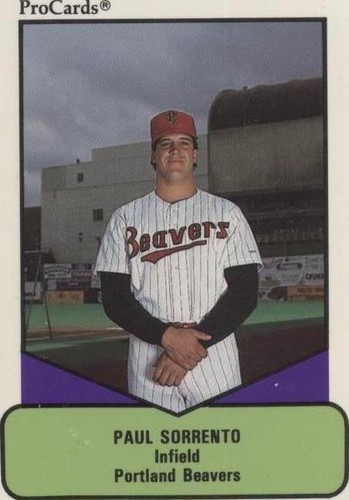 1990 ProCards AAA Future Stars - Paul Sorrento #259