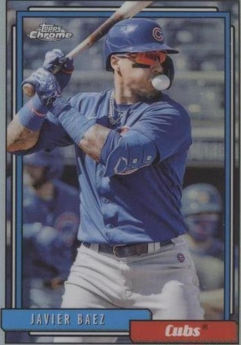 2021 Topps Update Series - Javier Báez #TC92-13