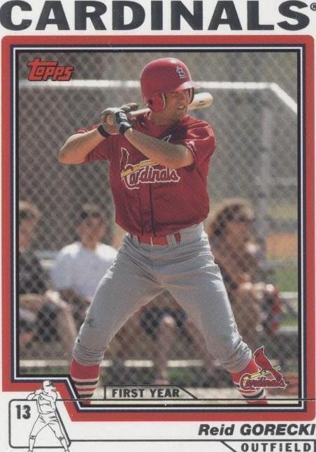 2004 Topps Traded and Rookies - Reid Gorecki #T194