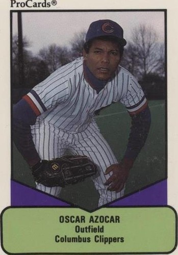 1990 ProCards AAA Future Stars - Oscar Azocar #338