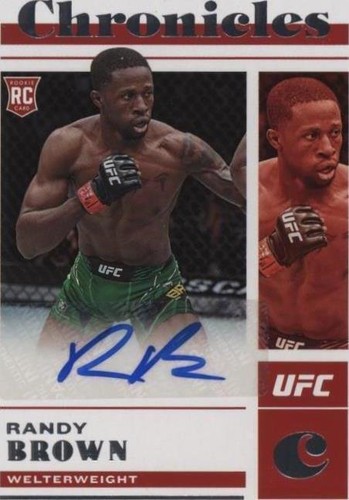 2023 Panini Chronicles UFC - Randy Brown #CS-RBR