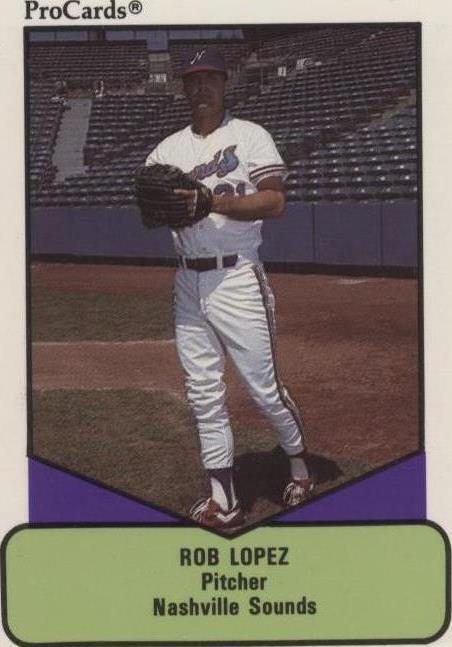 1990 ProCards AAA Future Stars - Rob Lopez #540