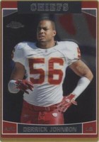 2006 Topps Chrome Derrick Johnson #12